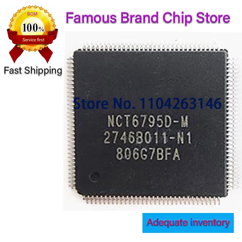 NCT6795D-M NCT6797D-M NCT6795D M NCT6797D M QFP-128 (1piece)