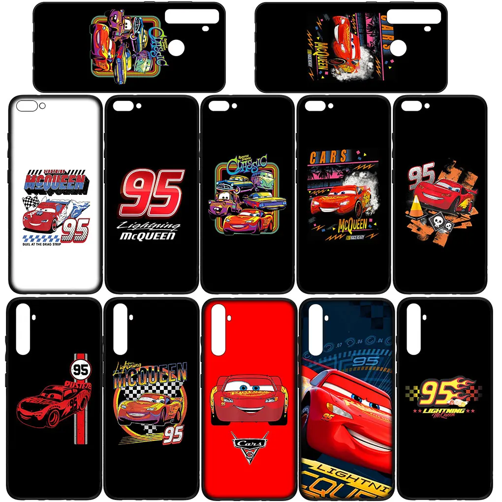 Cars Lightning McQueen 95 Red Phone Cover Case for Samsung Galaxy A10 A20 A22 A30 A31 A32 A50 A51 A52 A53 A72 A33 A73 Casing