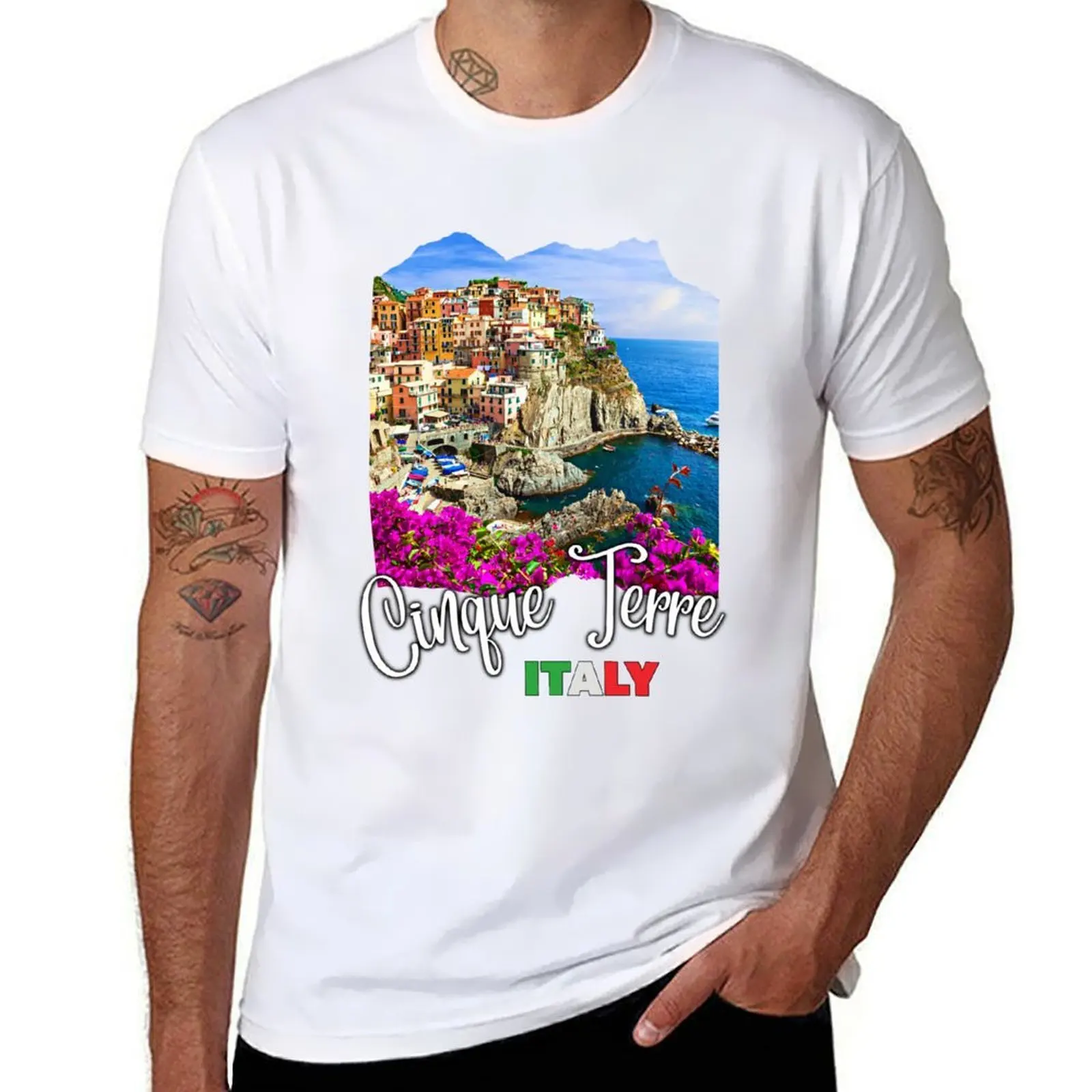 

Cinque Terre Italy T-Shirt graphic t shirts for man man t shirt graphic T-Shirt