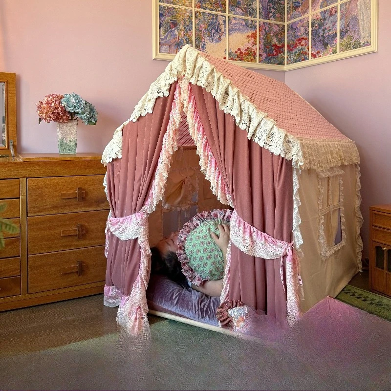 Indoor children's house girl play house small house