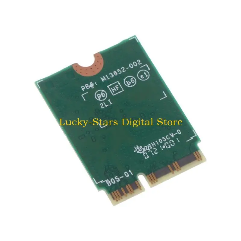 T3EE M.2 Kunci E Nirkabel Kartu Jaringan 2.4G 6GHz Kartu WiFi Kompatibel BT 5.2