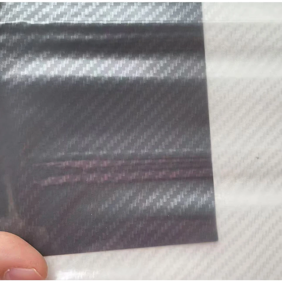 

0.5M Wide Silver 3D Carbon Fiber Hydrographic Dip Film,Water Soluble DIY Wrap for Car Interior, High Gloss Transfer Vinyl 113