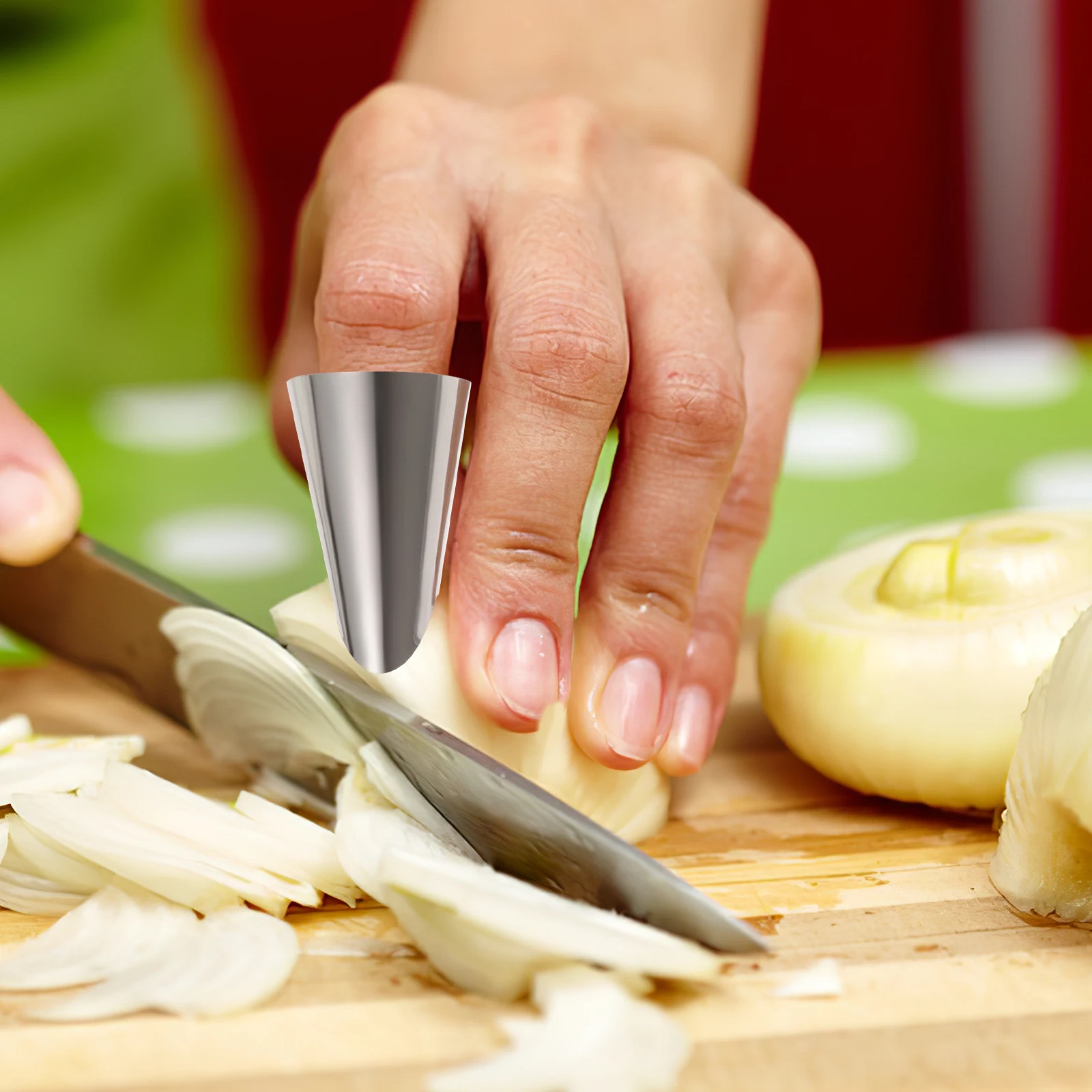 

20Pcs Stainless Steel Thumb Cutter Gardening Tool Vegetable Fruit Picker Sturdy Finger Protectors Multi-Use Metal Device