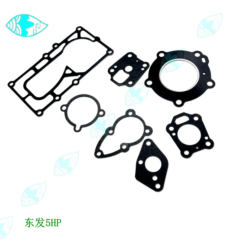 

Gasket Set For Tohatsu Outboard 4-85HP 2T Gasket Head Exhaust Inner Outer Manifold Valve Seat Upper Casing Water Pump Cover