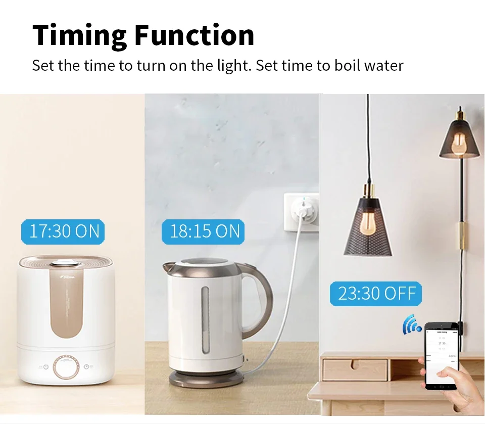 16A Tuya WiFi Smart Switch, keine Batterie erforderlich, kabelloser Schalter, Smart Life App-Steuerung, kompatibel mit Alexa & Google Home – Detail 8