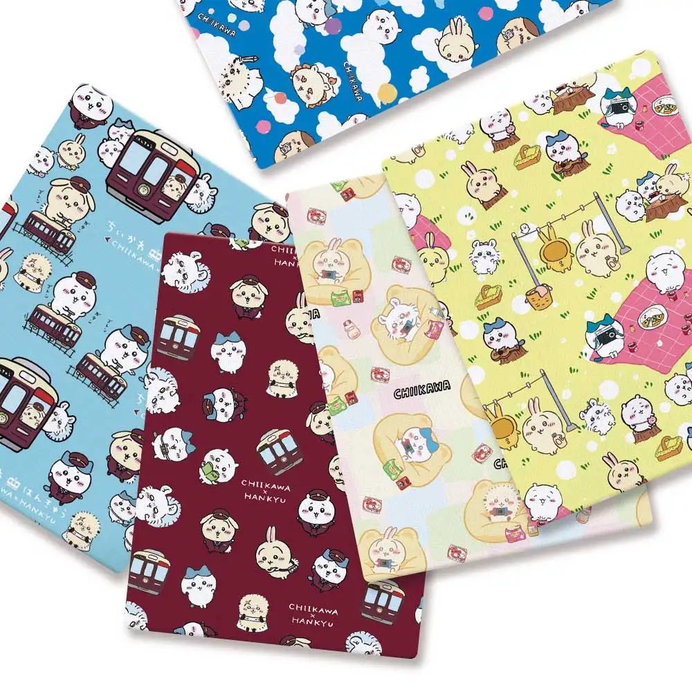 Polyester cotton Cartoon Fabric 140*50cm Handmade Sewing Patchwork Quilting Baby Dress Home Sheet Printed Fabric Sewing Kids