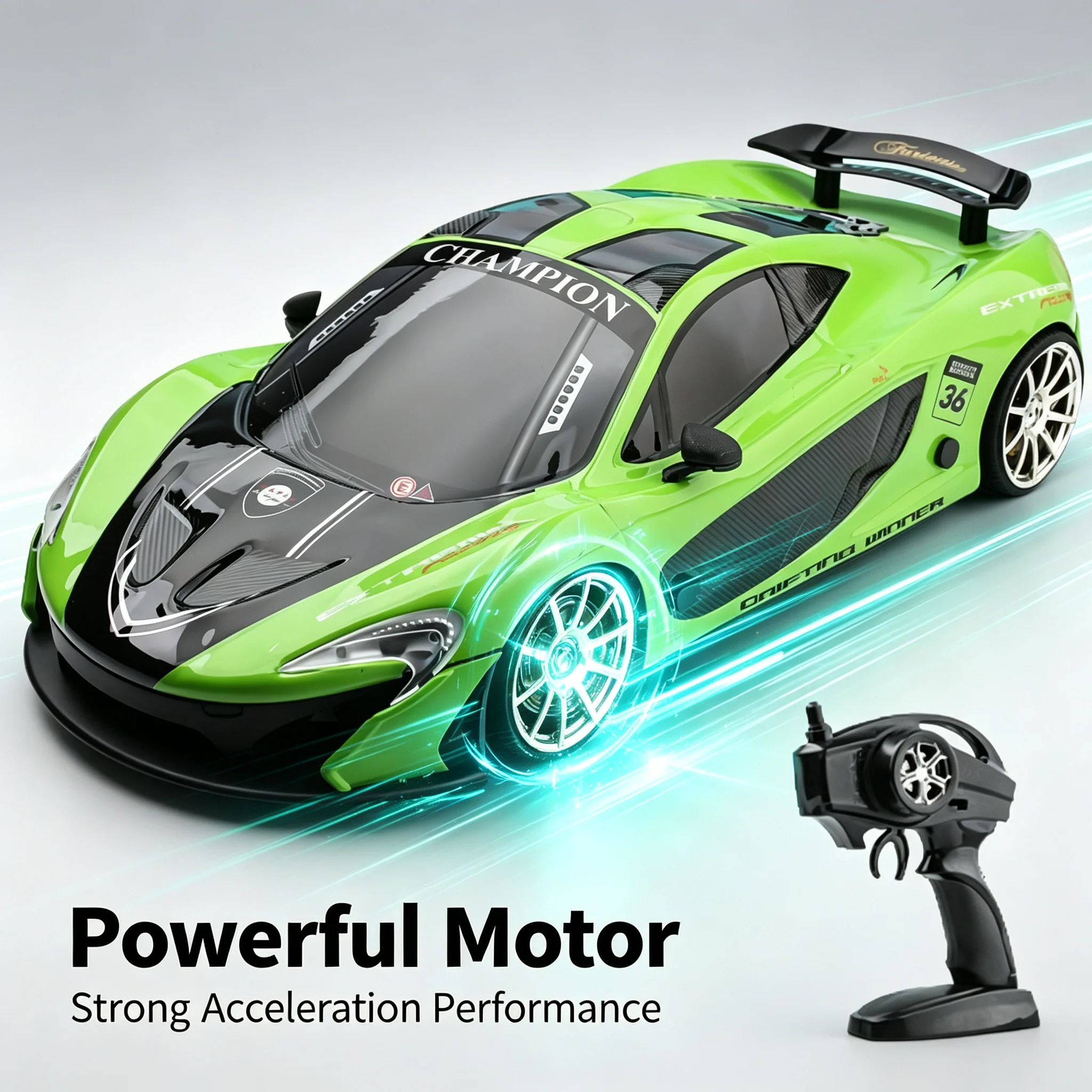 4WD Alloy Rc Car Remote Controlled Cars 2.4G Radio Controlled Racing Drift High Speed Electric Machine Toys for Boys Children
