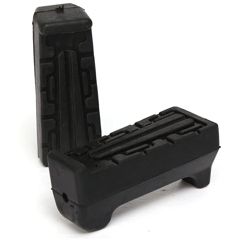 A82U-2Pcs Front Foot Rest Peg Rubbers Footrest Handlebars For YBR 125