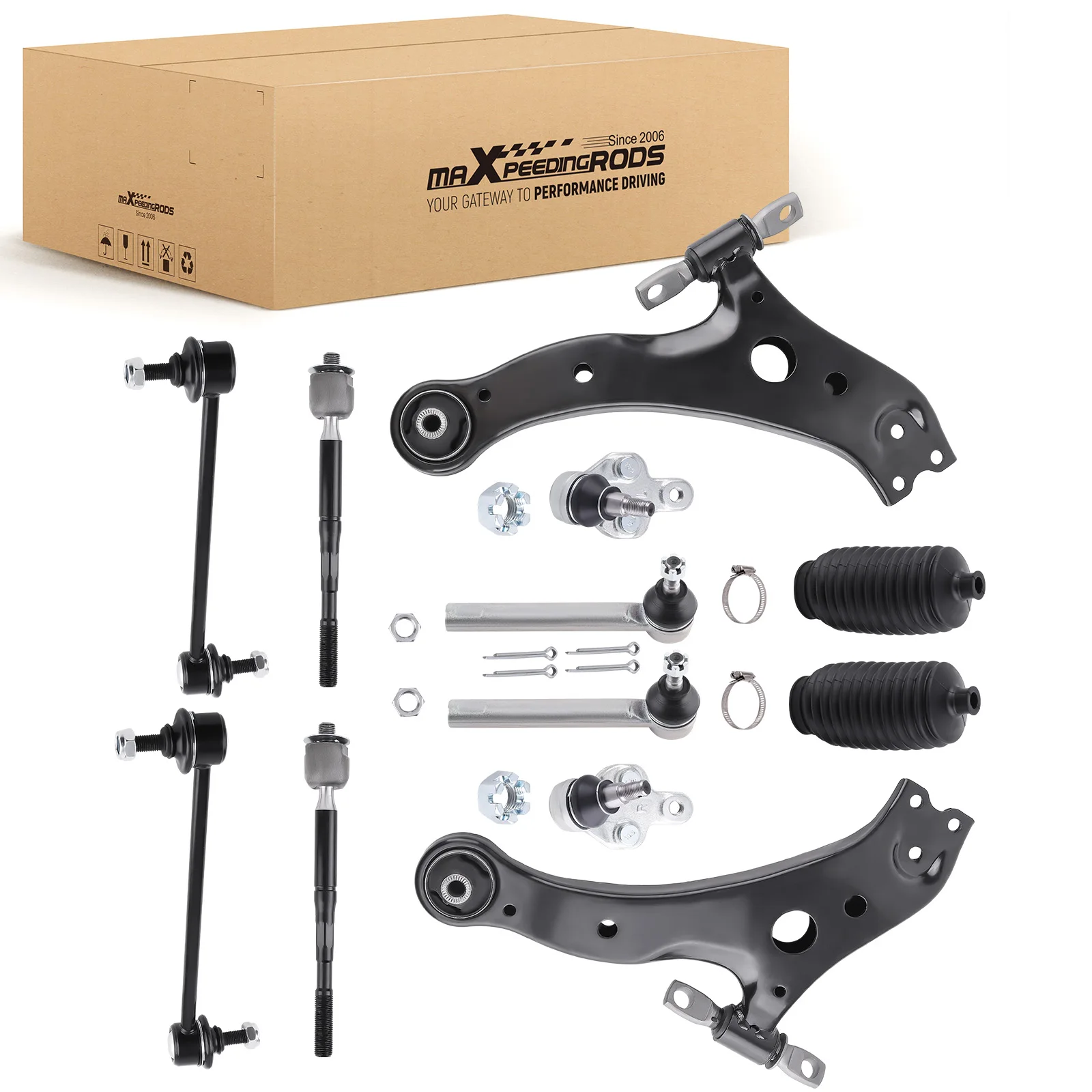 

Front Complete Struts w/ Control Arms Assembly For Toyota Highlander 2004-2007