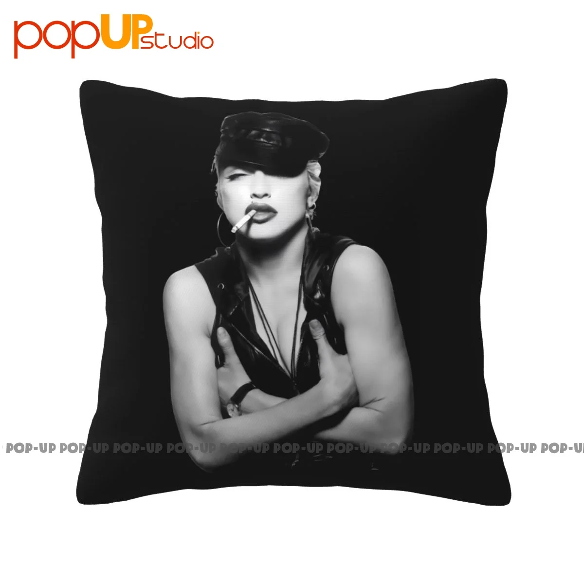 Spring Madonna Smoking Cool Pillowcase Throw Pillow Cover Creative Skin Care Top Quality