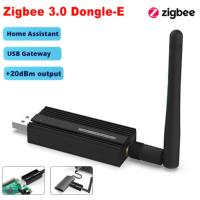 Zigbee 3.0 Usb Dongle Plus E Wireless Zigbee Universal Gateway USB Interface Capture EFR32MG21 Alexa Google Home Voice Control