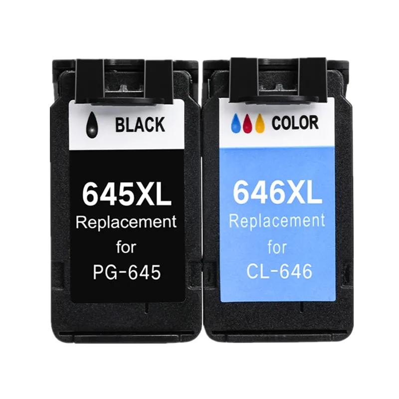 645XL 646XL PG645 CL646 XL ink cartridge replacement for Canon PG-645 CL-646 PG 645 CL 646 Pixma MG2460 MG2560 MG2960