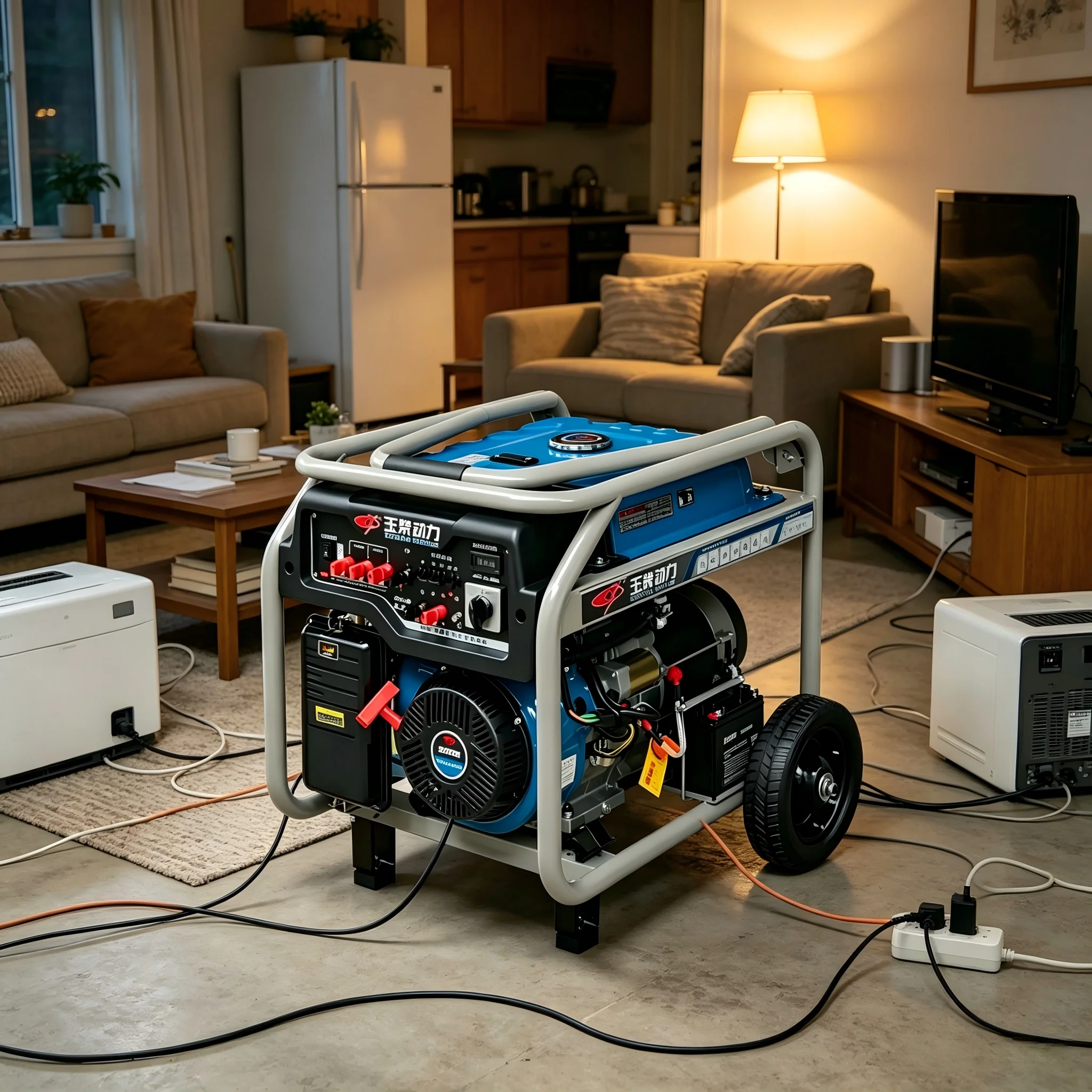 YC11000E-3D Portable Generator 3 Phase for Construction Emergency Power Backup