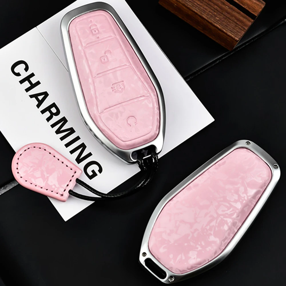 

Чехол для ключей BYD для Dolphin Seal Han Qin Plus Song Pro Tang DMI Destroyer 05 Seal 06 Seagull, автомобильный брелок для ключей, защита