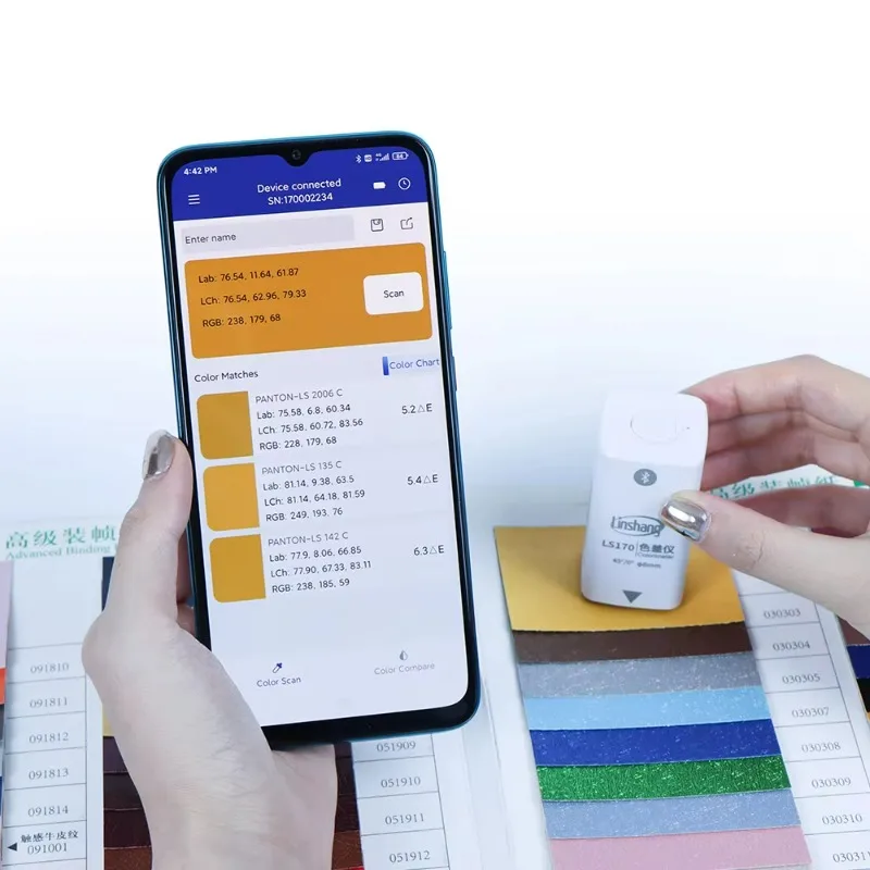 

LS170 Дешевый портативный колориметр Колориметр Измеритель разницы цвета Считыватель цветов Колориметр для измерения цвета