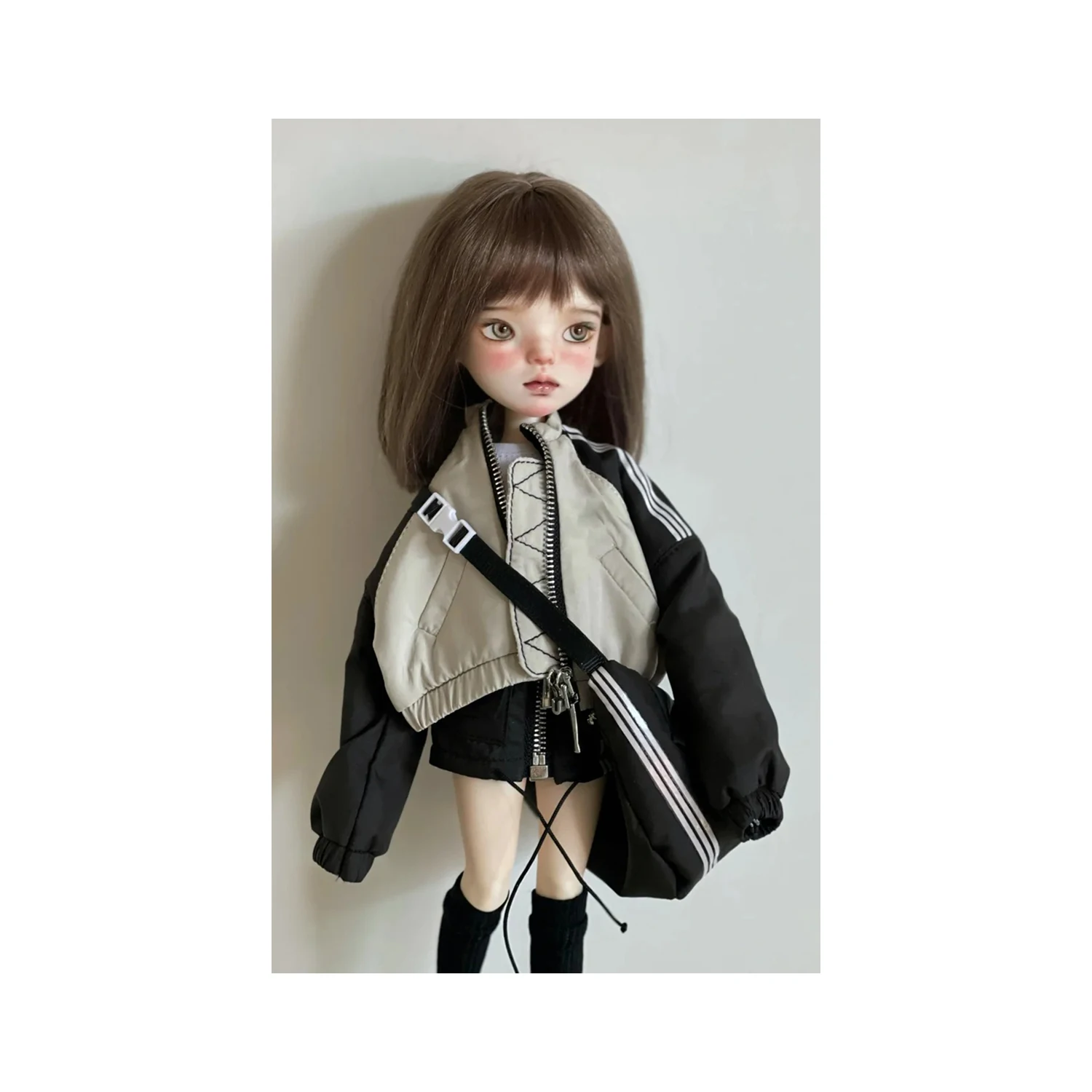 Bjd 인형 1/6 Anne Art Doll 빈티지 아메리칸 스타일 통통한 뺨이 있는 츠스네레 레이디 |   레진 의복 없는 바디 & 헤드 스컬프트 앰버