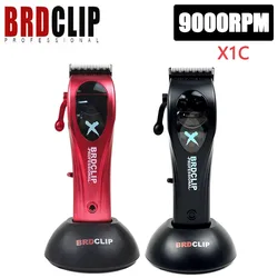 BRDCLIP-cortadora de pelo profesional para hombre, cortadora de pelo de Barba recargable de 9000RPM, cortadora de pelo eléctrica de precisión