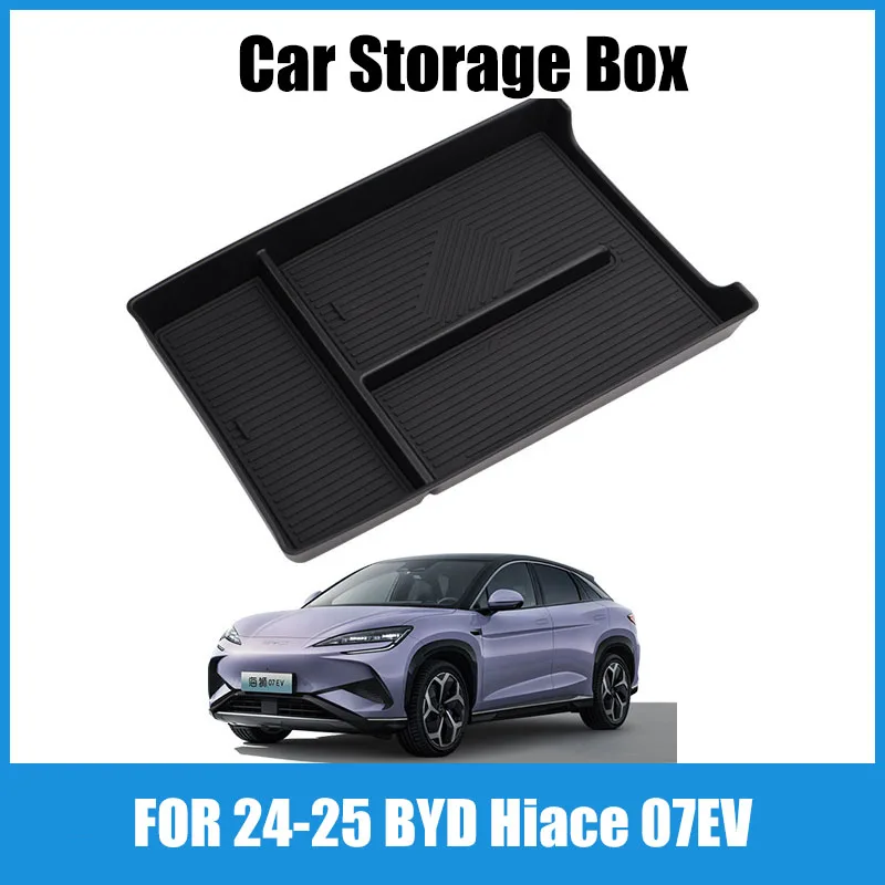 

Suitable for 24-25 BYD Hiace 07EV central control lower storage box Sealion auto supplies