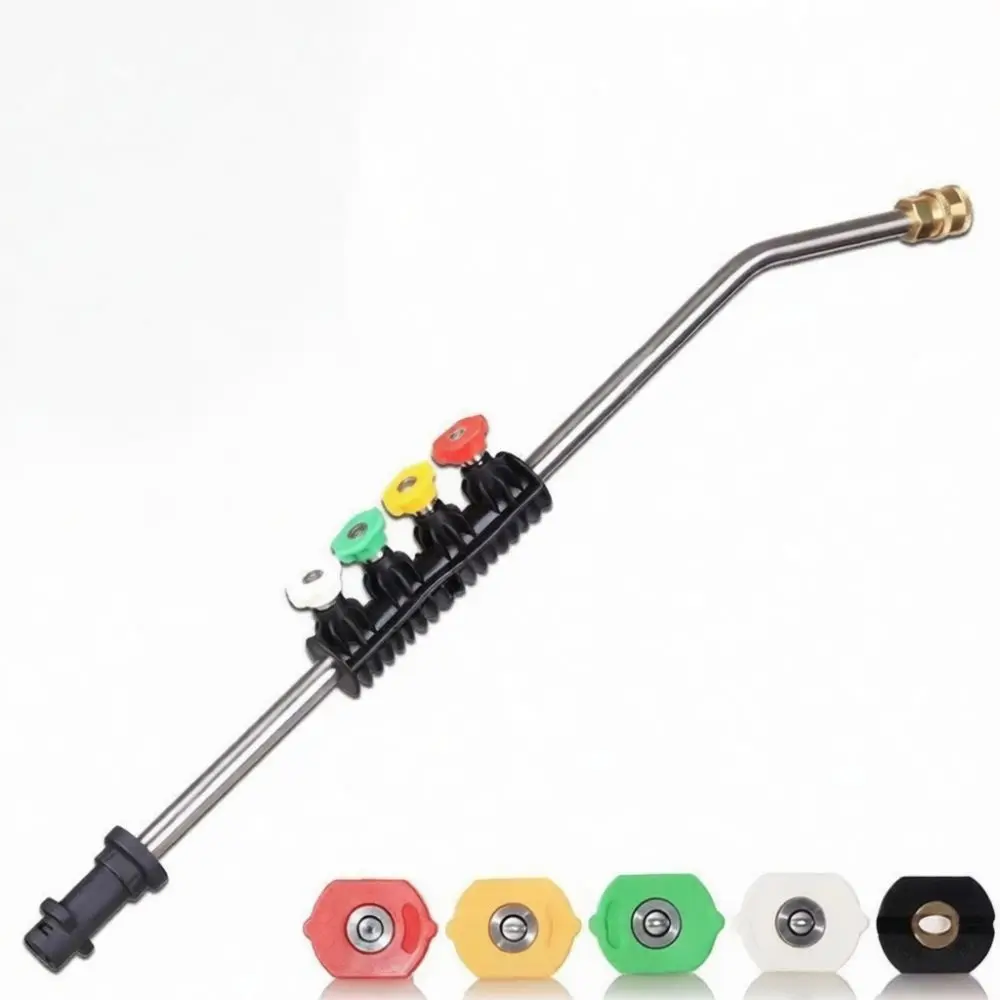 Pressure Washer Extension Wand 60Cm For Karcher K2 K7 Power Car Wash Spray Lance Stainless Steel Nozzle Accessory