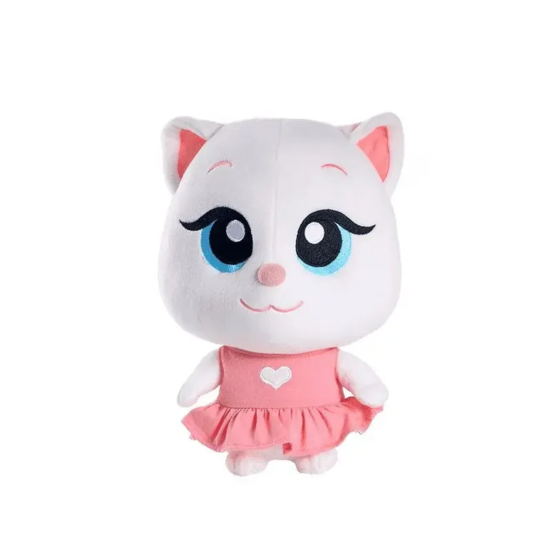 28cm Talking Tom And Friends Plush Talking Tom Angela Hank Ginger Ben Doll Kids Baby Soft Animals Kawaii Can\'t Talk Version Toys