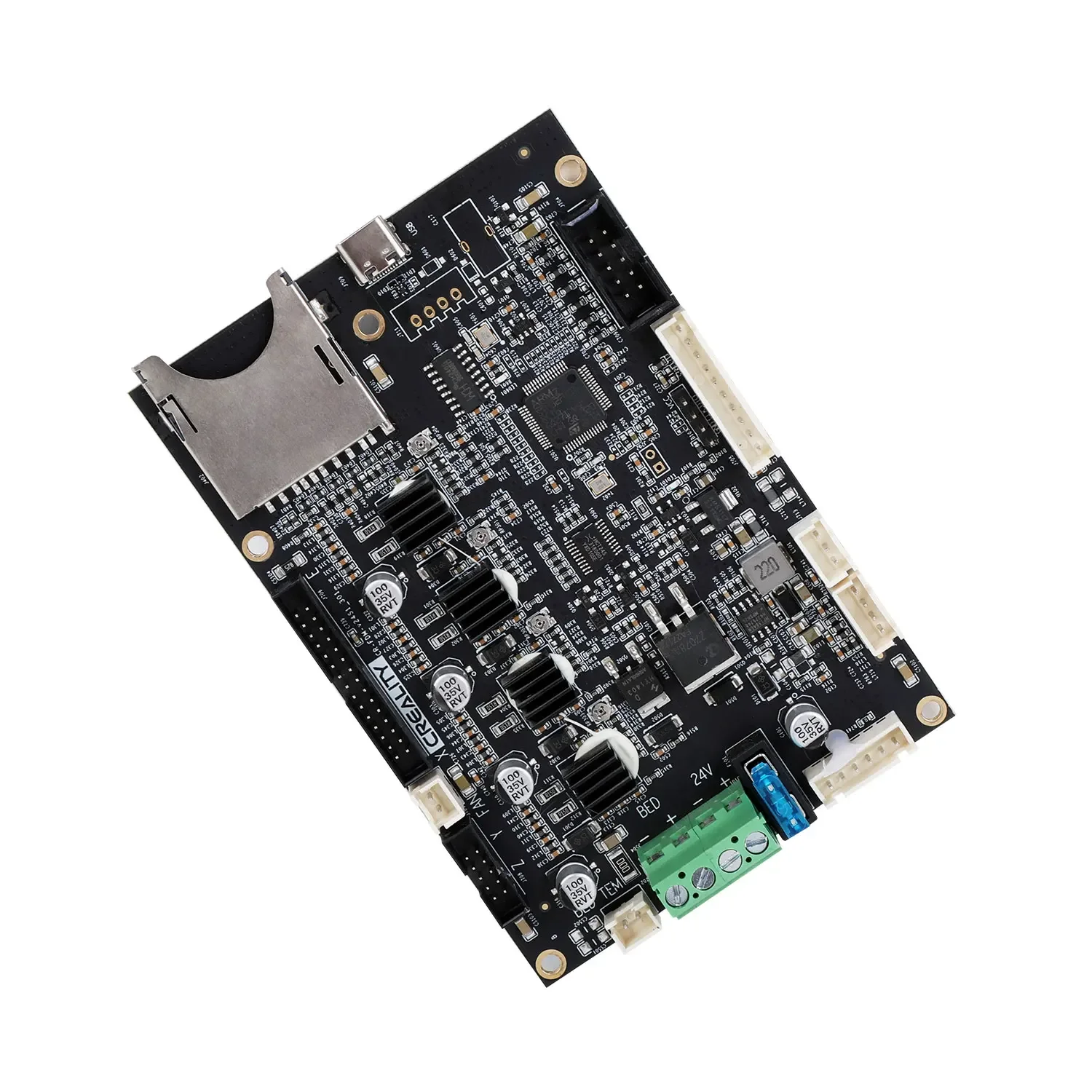 Imagem -06 - Creality-silent Mainboard para Impressora 3d Original Ender3 s1 Plus Atualização Peças de Impressão V2.4.s1.301 32 Bit Tmc2208 _ F401rct6