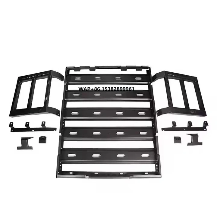 

Steel Car Roof Racks Side Ladder Wrangler JL BJ40 2018-2023 Roof Rack Frame 4x4