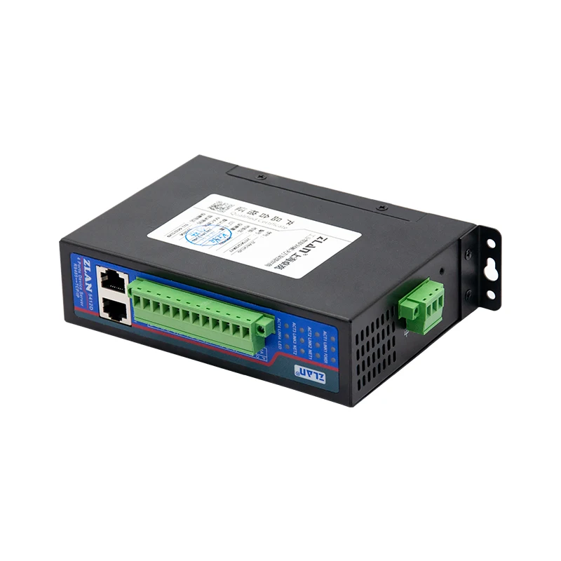 Rail type 4 serial port server four RS485 multi-serial port to Ethernet Modbus/MQTT gateway RTU to TCP industrial ZLAN5412D