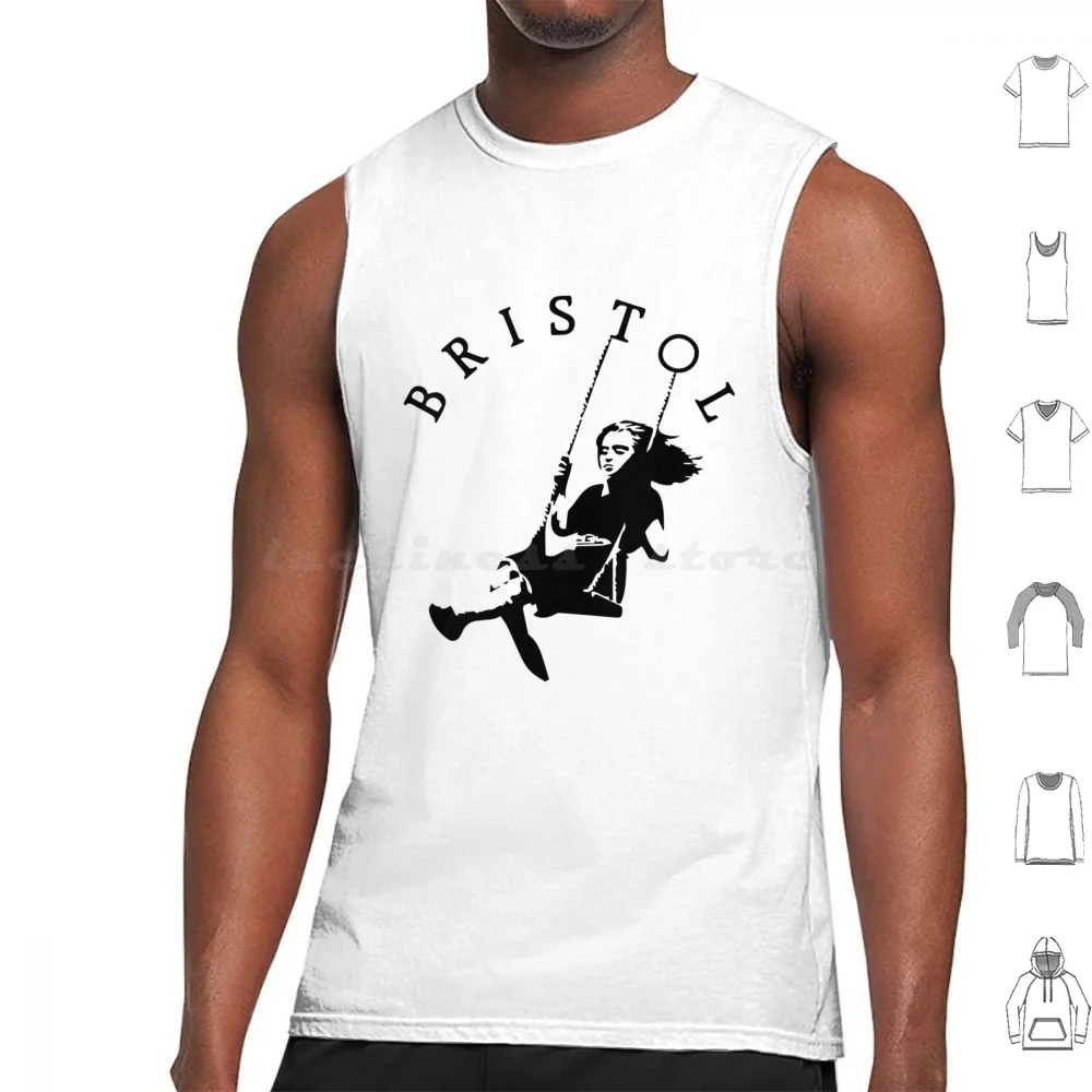 

Майки Бэнкси Бристоль Жилет без рукавов Бэнкси Бристоль Граффити Уличное искусство Бэнкси Бристоль Колстон Всемирно известный художник