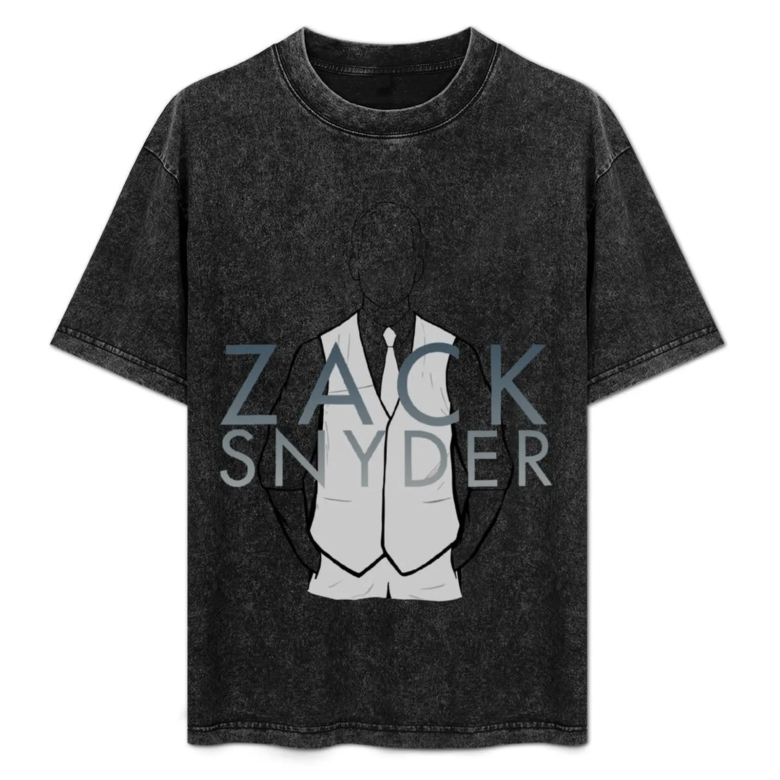 Zack Snyder Portrait 1 T-Shirt Novelty Print Casual Tee Shirt