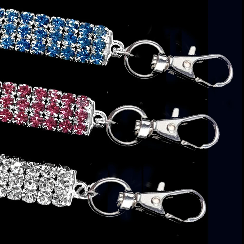 

Pet Necklace Collars Embroidered for Dogs Name Cat Chain Charms and Heart-shaped