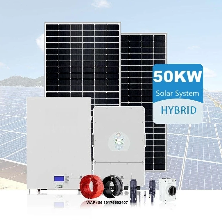 Topsky 50 Kw Factory Commercial Farm Industrial Best Quality Deye All in One Complete 50Kw Hybrid Solar Panel Energy System