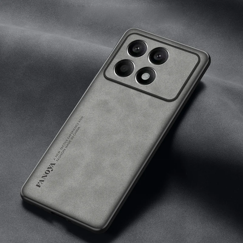 For Xiaomi POCO F6 Pro 5G Skin Feel Phone Cases Soft Silicone Back Cover For Xiaomi POCO F6 Pro Capa Bumper Fundas Coque