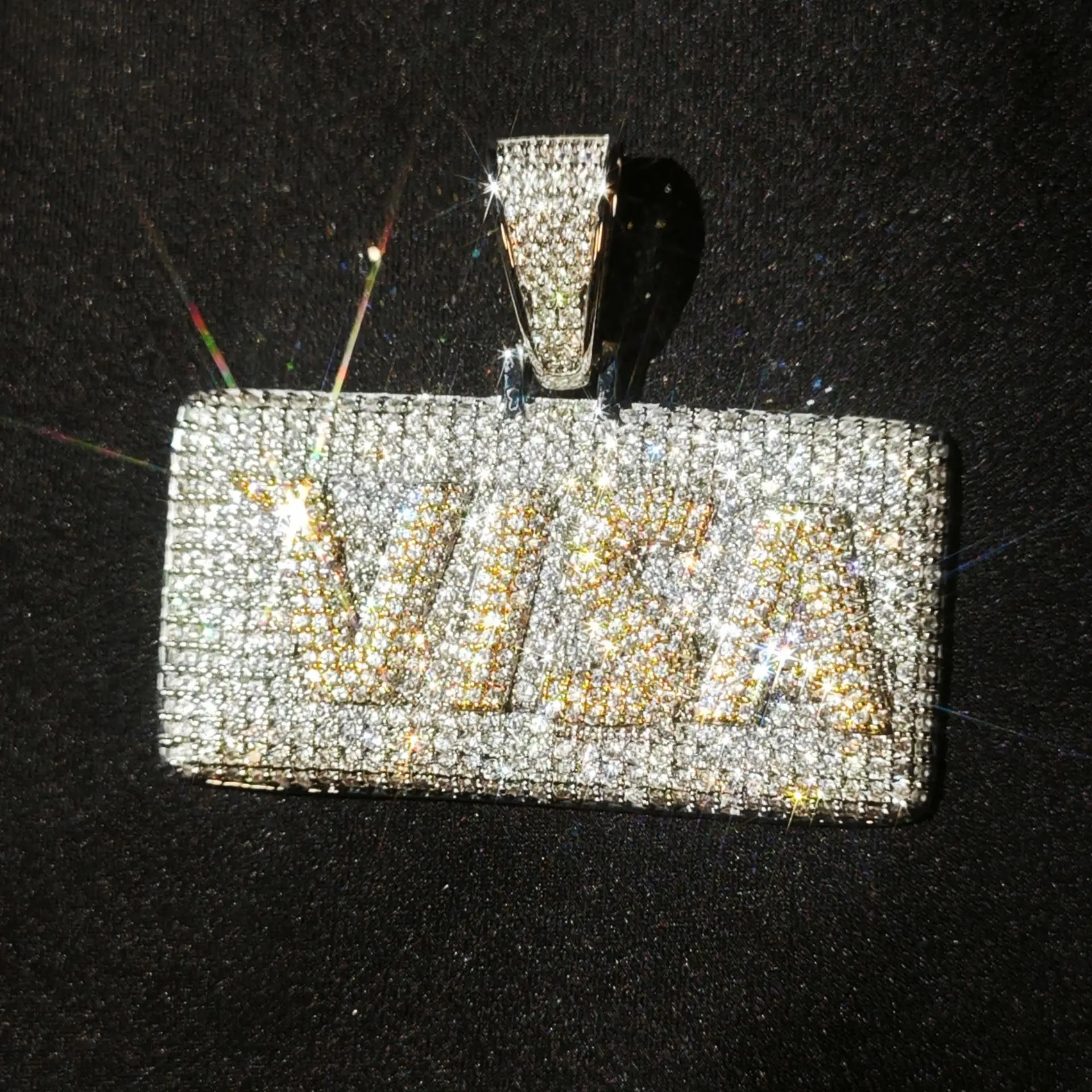 

Хип-хоп 3A + CZ Stone Paved Bling Iced Out VISA квадратные подвески-подвески ожерелье для мужчин рэпер ювелирные изделия цвета: золото, серебро