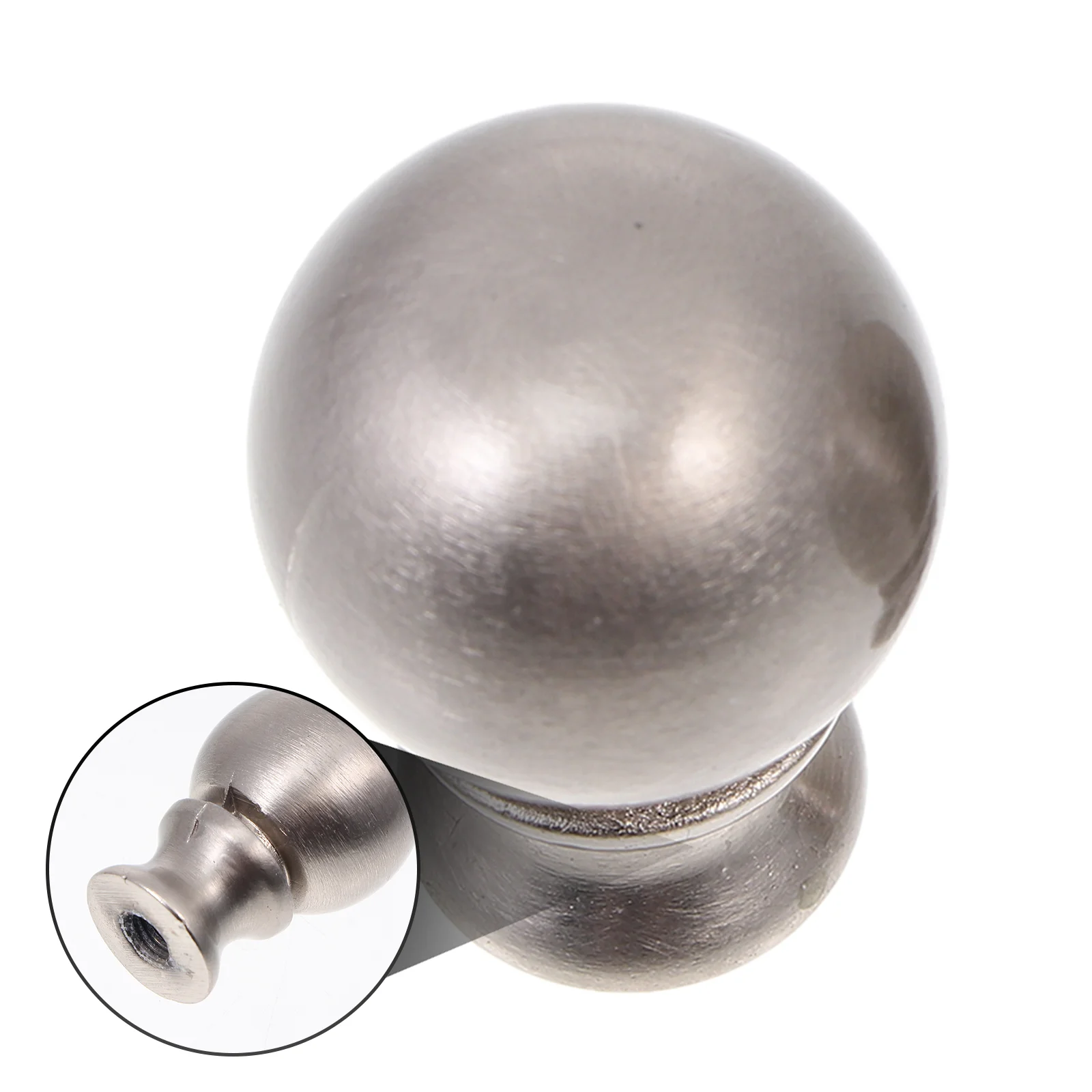 2 Pcs Horn Frame Decorative Head Ceiling Metal Lamp Finial Zinc Alloy Dome Light Screw Cap Knob