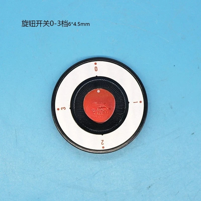 

Electric Flat Head Furnace Heating Plate Six Head Furnace Gear Switch Knob 0-3 Gears