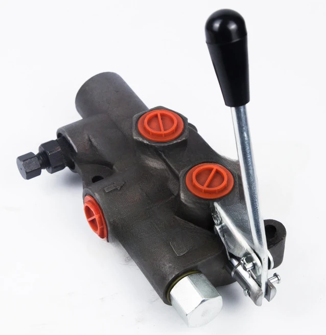 Special valve for wood splitter