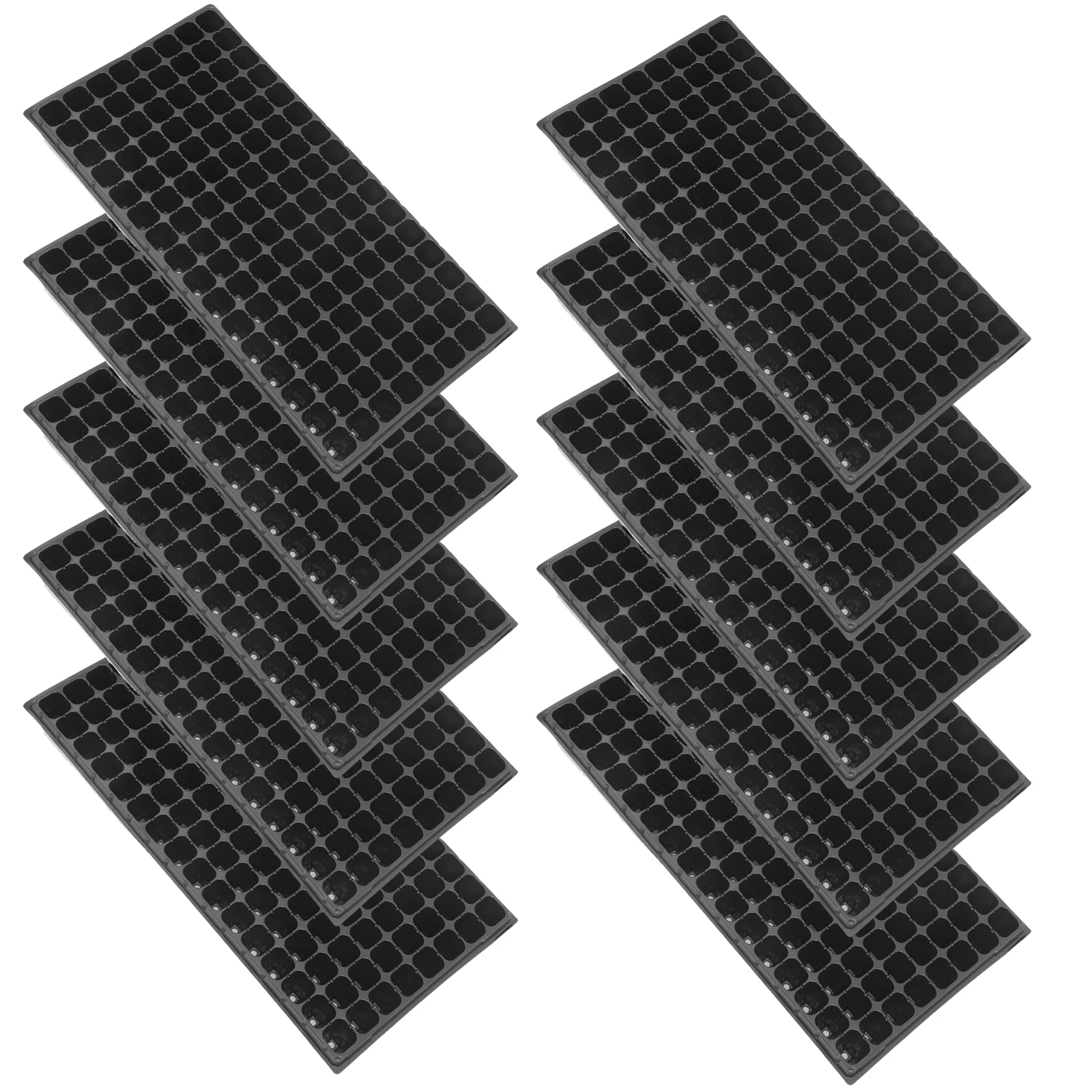 

128 Holes Seedling Tray Plastic Sprouter Growing Container Garden Planter Lightweight Promotes Growth Easy Removal Indoor DIY