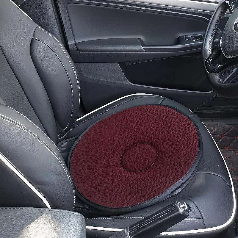 Swivel Seat Cushion 360 Degree Pivot Disc Portable Rotating Car Cushion Car Chair Seat Cushion For Easy Transfer Cushion