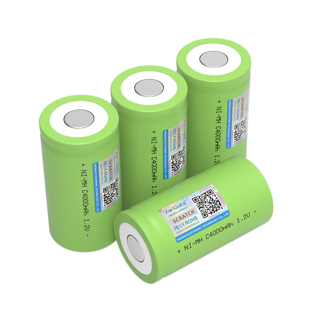 1.2 فولت ni-mh 4000 مللي أمبير بطارية قابلة للشحن C4000 لاختبار مكنسة كهربائية إضاءة الطوارئ تخزين الطاقة الشمسية #5