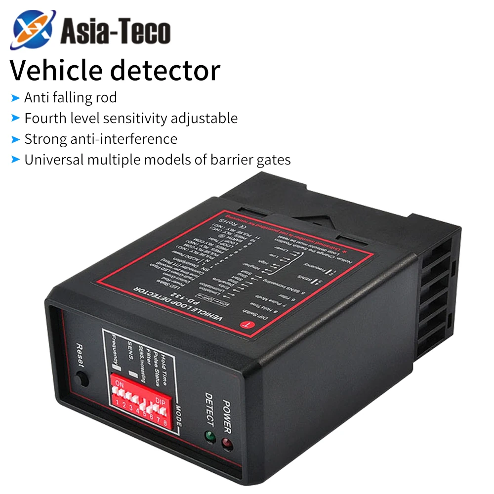 Ground Detector Single Channel Inductive Vehicle Loop Detector Controller Module For Barrier Gate Opener Motor PD132