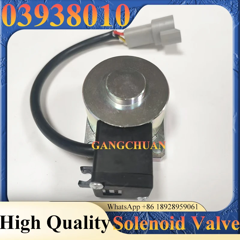 Onderdelen van bouwmachines Graafmachineonderdelen Magneetventiel 03938010 voor 3L 31C dieselmotor