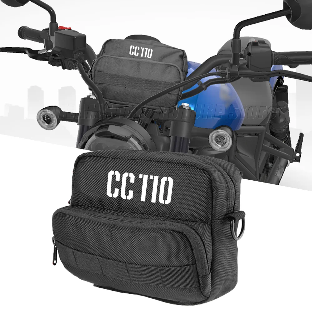 

FOR CC110 Cross cub CC 110 Motorcycle Handlebar Bag Shoulder Bag Universal Multifunction Storage