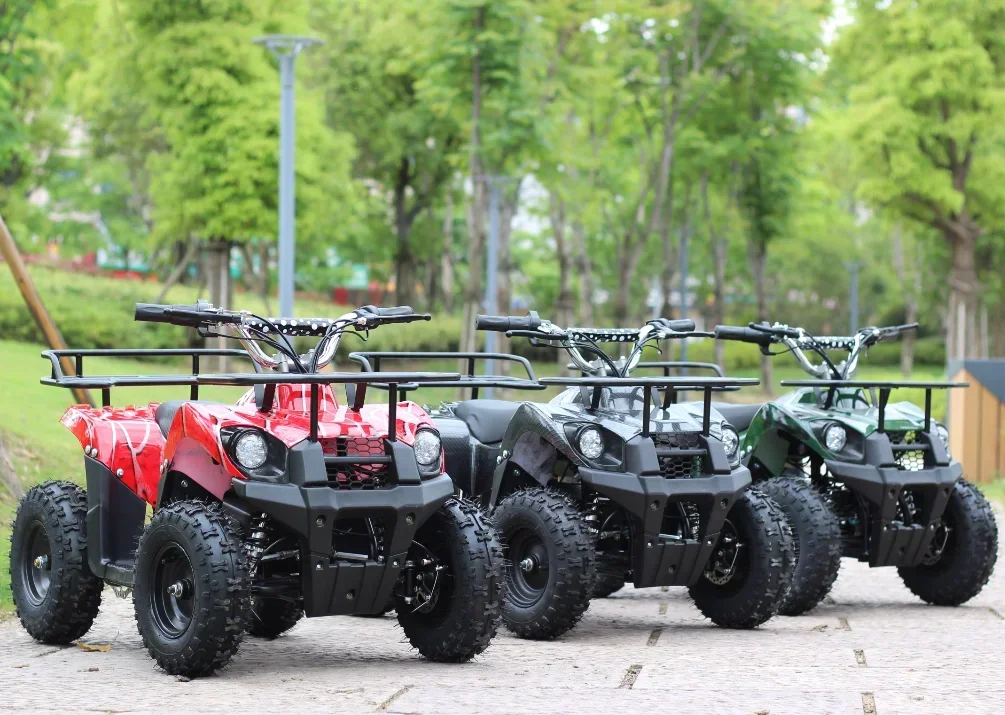 1000v 36v/48v  chain Drive kid electric ATV with removable battery ,brush motor factory price mini ATV with CE certificate