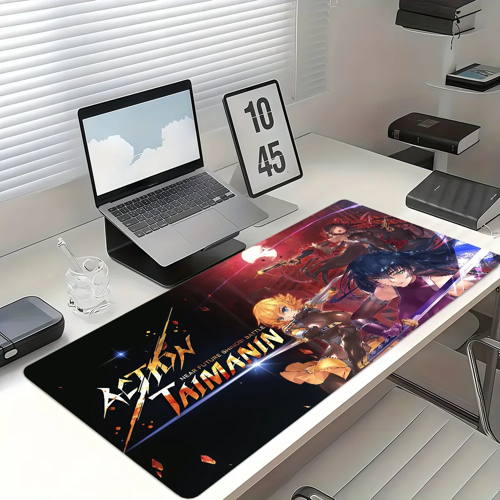 Action T-Taimanin Mouse Pad Non-slip Thickened MousePad Large Writing Lockedge Office Student Gaming Cushion