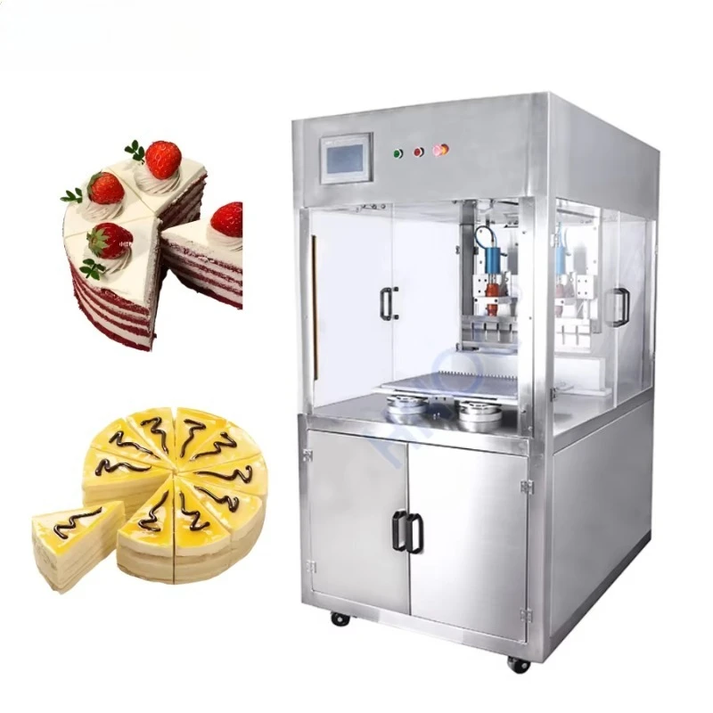 

Ultrasonic Cheese Square Cake Slice Cut Machine Ultrasound Mousse Cake Cutter Machine