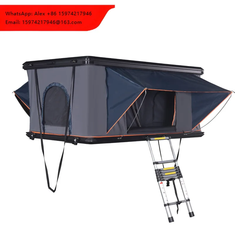 Hardtop Fully Automatic Roof Tent Aluminum Alloy Shell Roof Top Tent For 4x4
