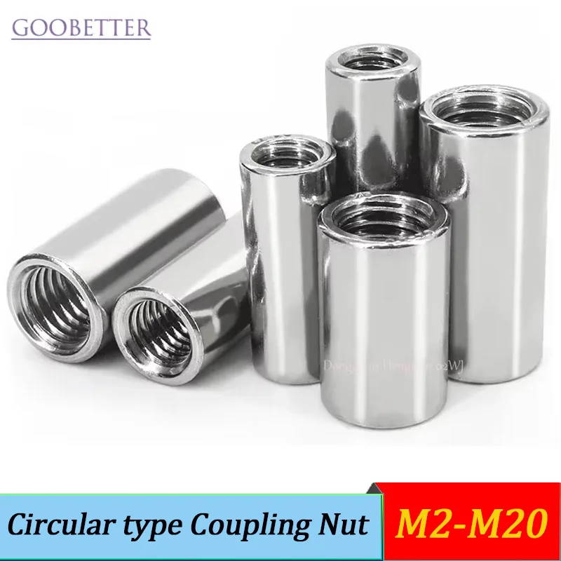 

10 шт. круглые муфтовые гайки и стойки M2-M20 | Проставки/соединительные втулки из нержавеющей стали | Монтажные кронштейны для ЧПУ/ПКБ