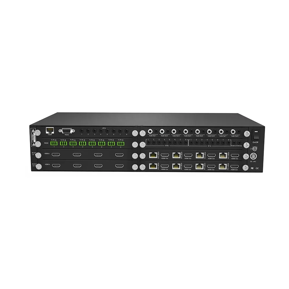 8x8 HDbaset Matrix 4K60hz 4:4:4 8x HDMI Inputs 8x HDbaseT Out Puts 8x8 HDMI Matrix