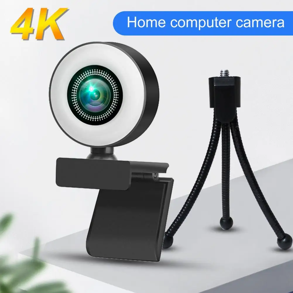 

Computer Camera No Delays High Clarity Auto Focus 360 Degree Rotation Web Camera for Video Chat