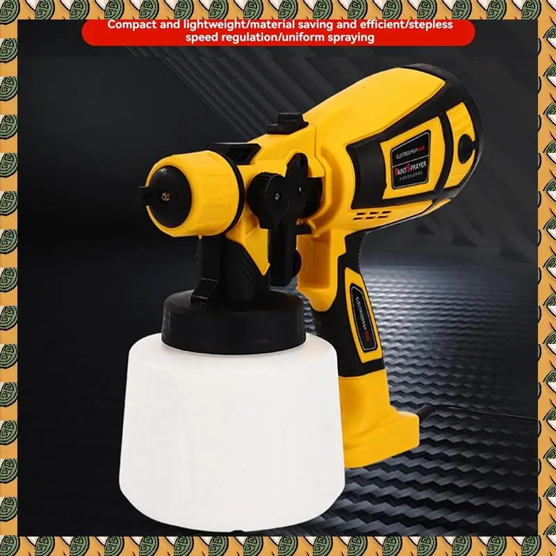 

A77I 850W Paint Sprayer,Electric Spraylacquer Painting Tool 1400Ml Container,3 Nozzles,For DIY&Home Projects(CN-6000) US Plug